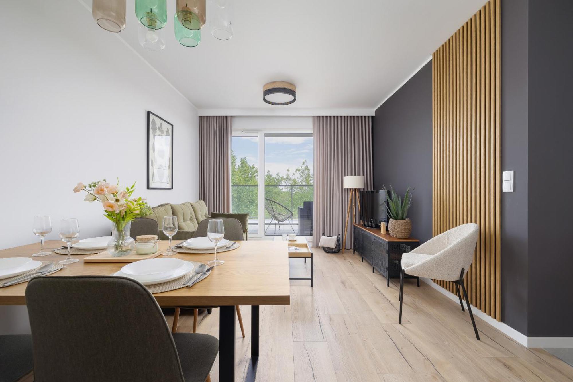 Stylowy Apartament Z Dwiema Sypialniami Balkonem I Parkingiem By Noclegi Renters Katowice Exterior foto